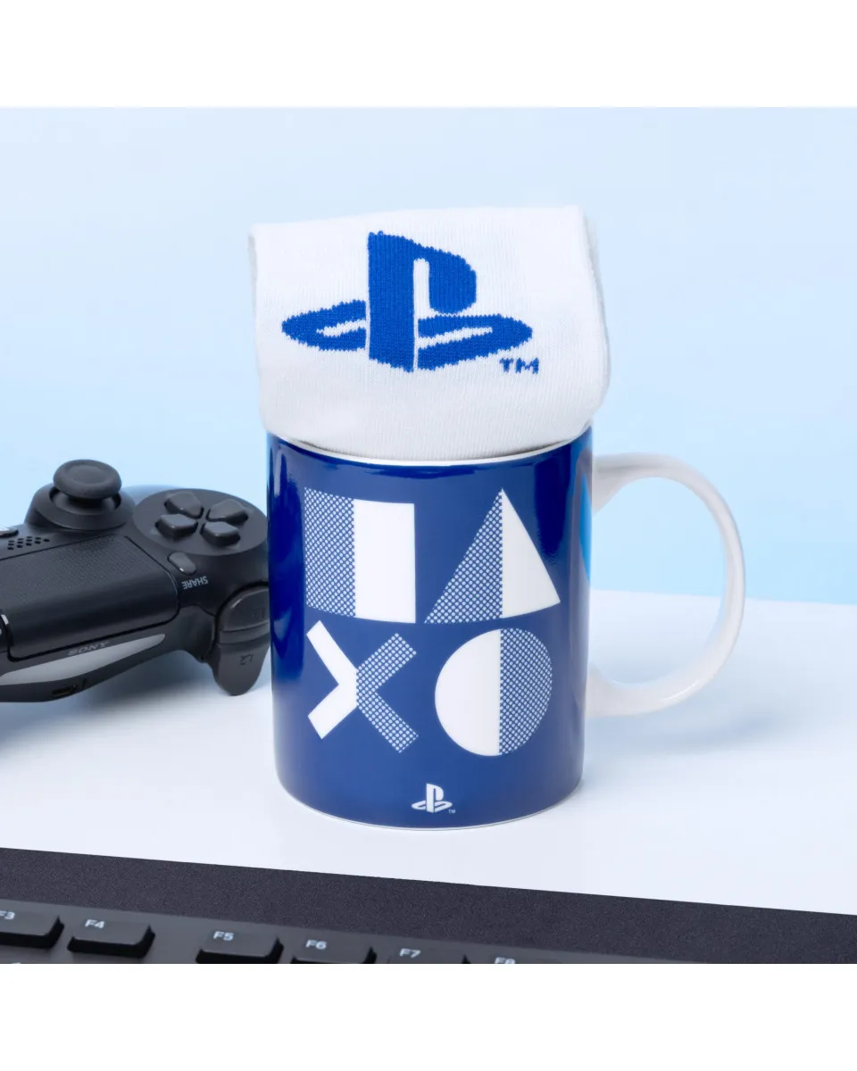 Set Paladone Mug And Socks - Playstation - Gift Set 