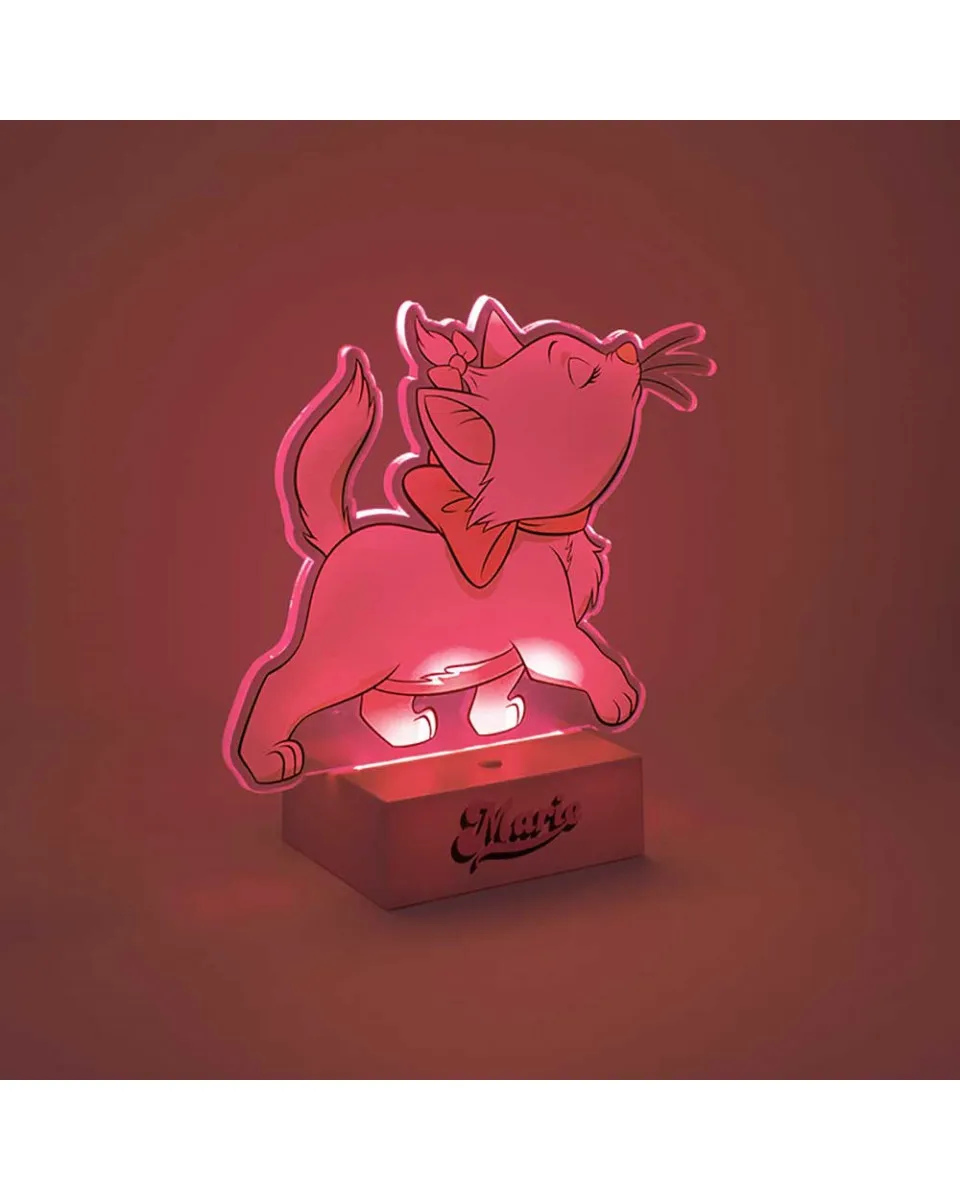 Lampa Paladone The Aristocats - Marie Led Light- Pink Led 