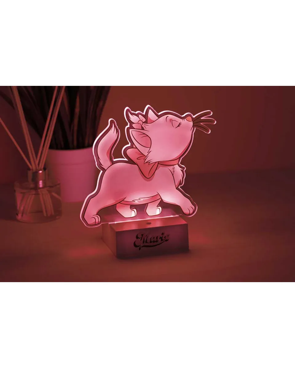 Lampa Paladone The Aristocats - Marie Led Light- Pink Led 