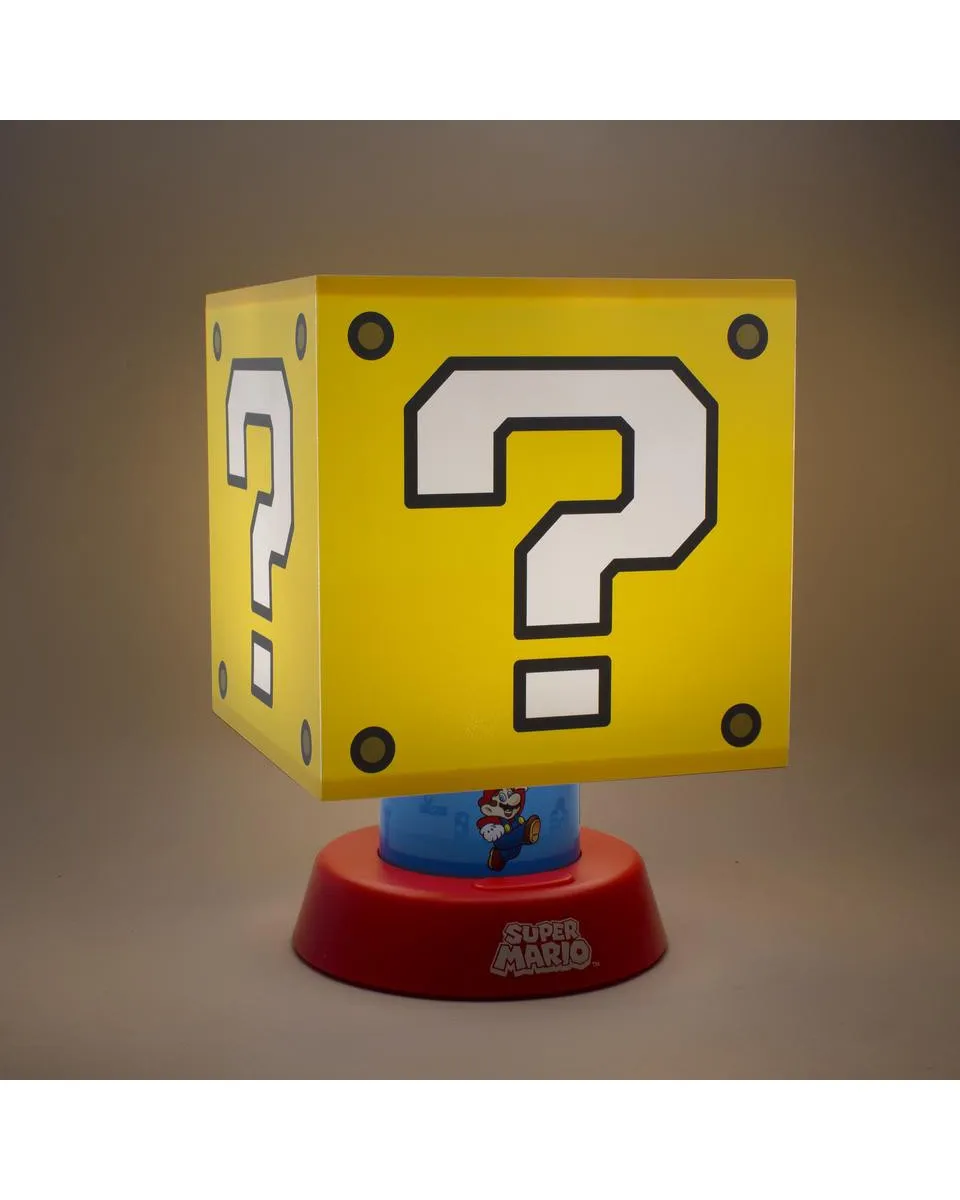 Lampa Paladone Super Mario - Question Block Icon Lamp 