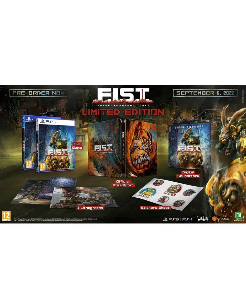 PS4 F.I.S.T. Forged In Shadow Torch - Limited Edition 
