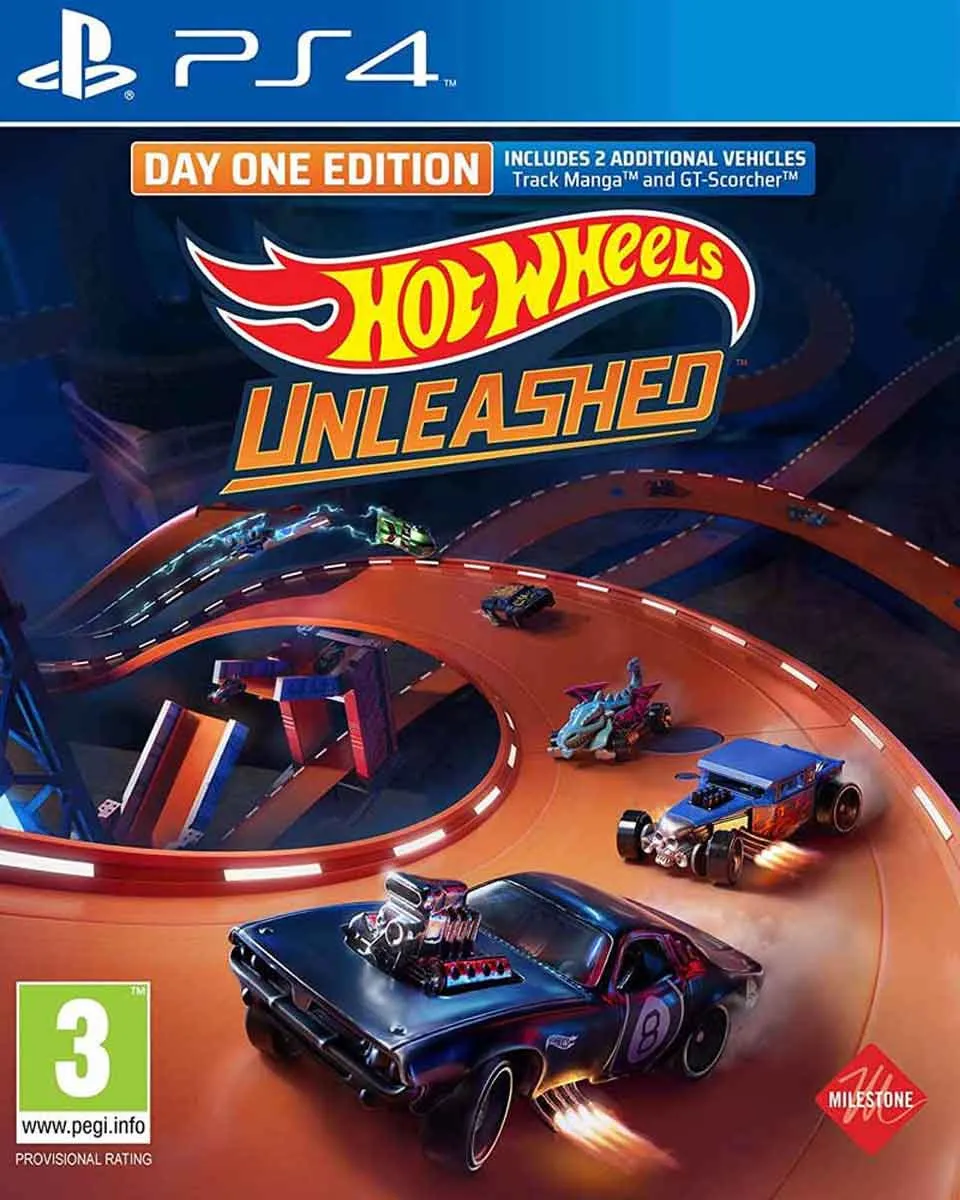 PS4 Hot Wheels Unleashed - Day One Edition 