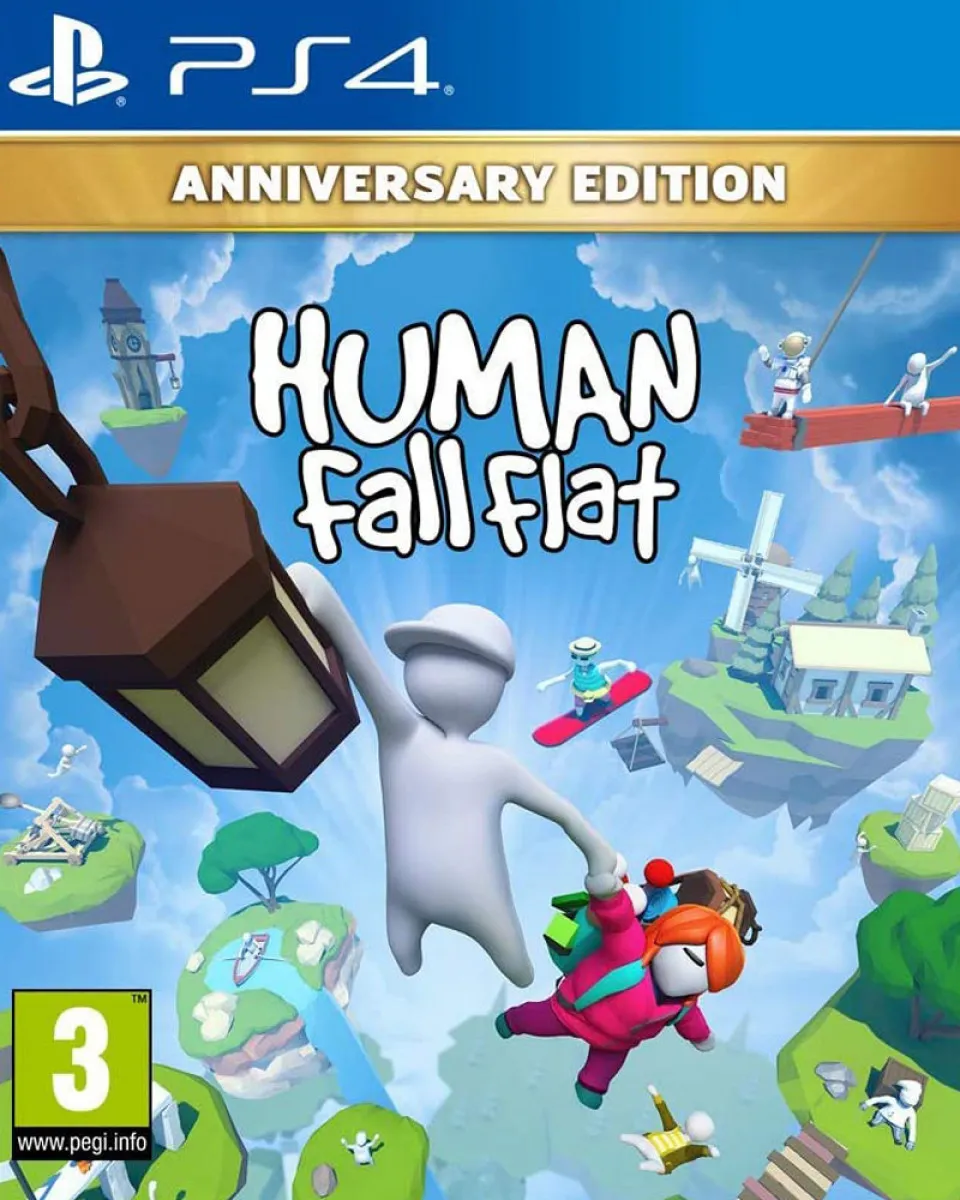 PS4 Human Fall Flat - Anniversary Edition 
