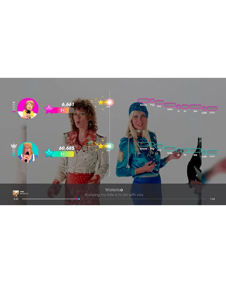PS4 Let's Sing - ABBA + 2 Mikrofona 