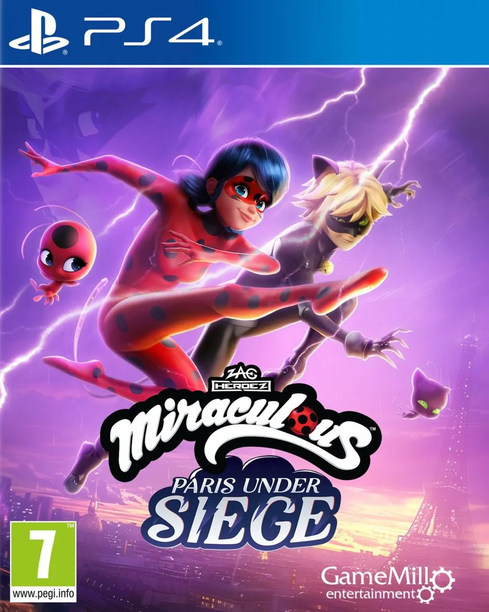 PS4 Miraculous - Paris Under Siege 