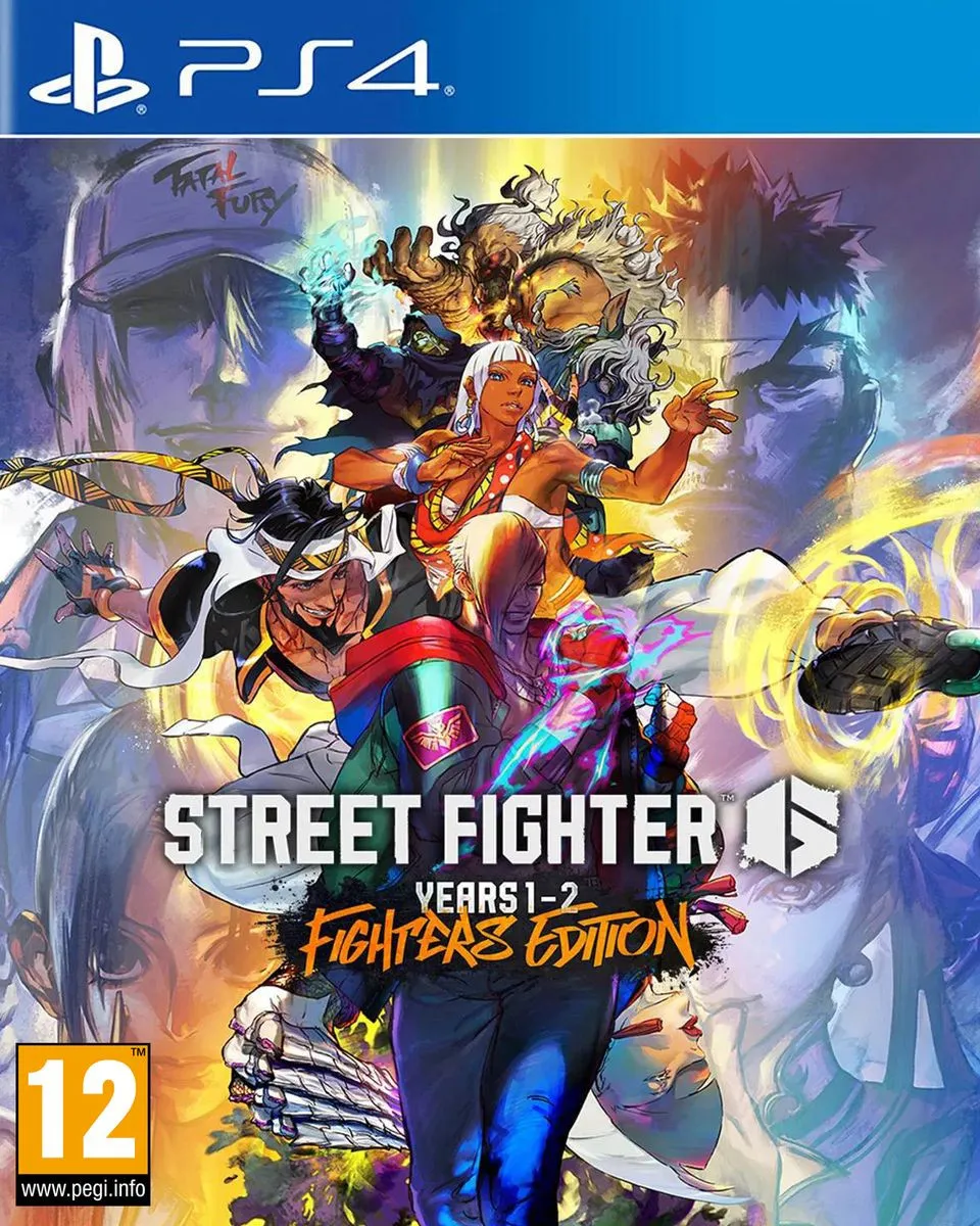 PS4 Street Fighter 6 Year 1-2 Fighters Edition 