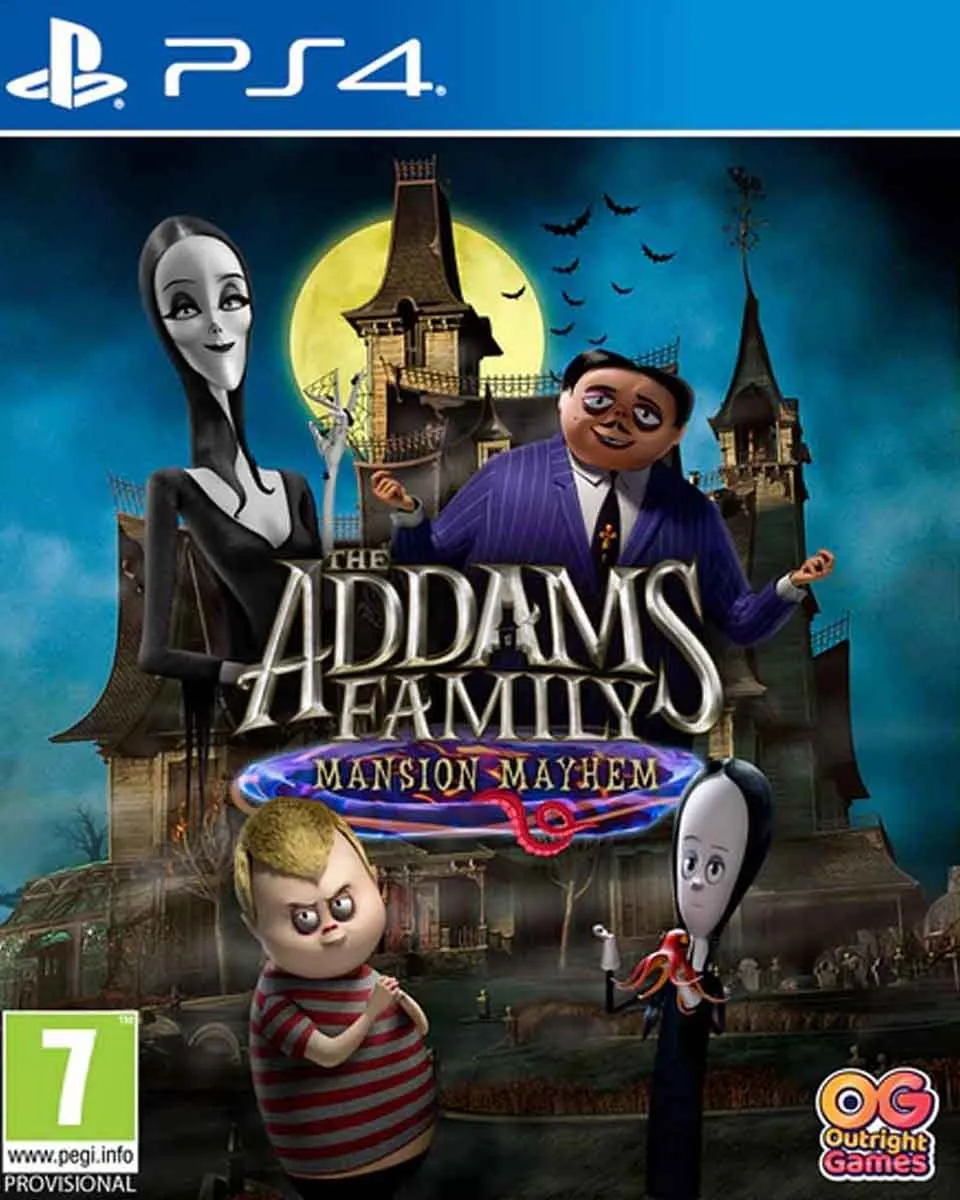 PS4 The Addams Family - Mansion Mayhem 