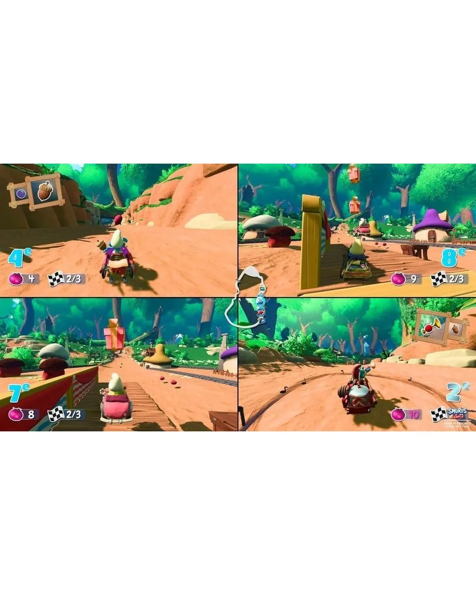 PS4 The Smurfs - Kart 