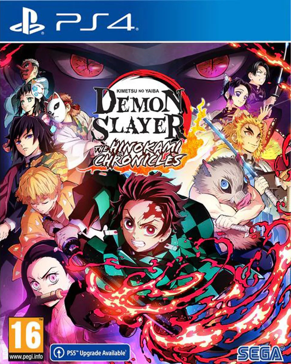 PS4 Demon Slayer - Kimetsu no Yaiba - The Hinokami Chronicles 