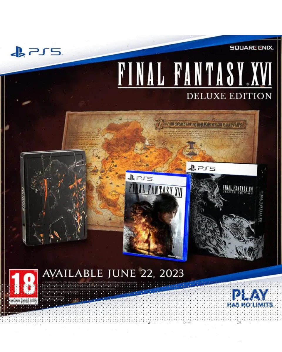 PS5 Final Fantasy XVI - Deluxe Edition 