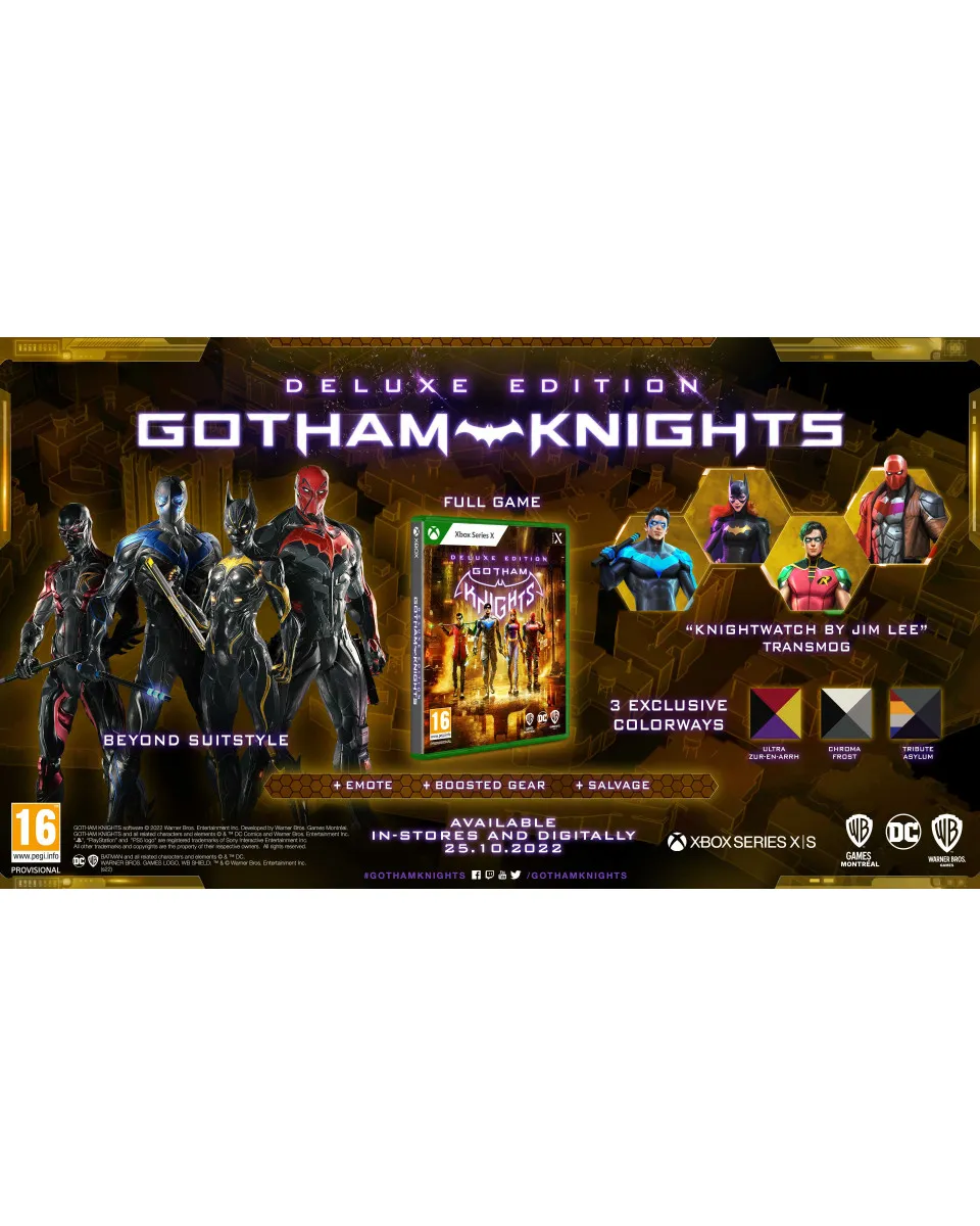 XBOX Series X Gotham Knights Deluxe 