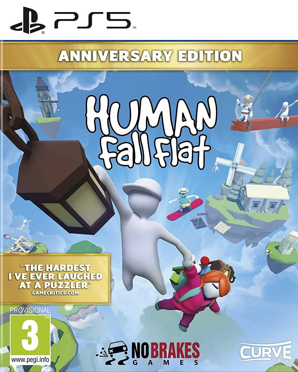 PS5 Human Fall Flat - Anniversary Edition 