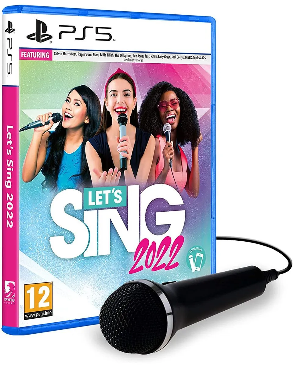 PS5 Let's Sing 2022 + 1 Mic 