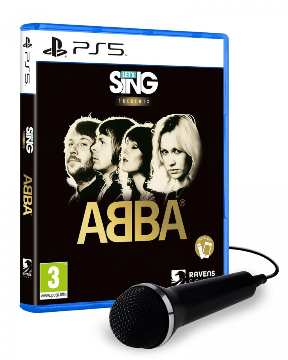 PS5 Let's Sing - ABBA + 1 Mikrofon 
