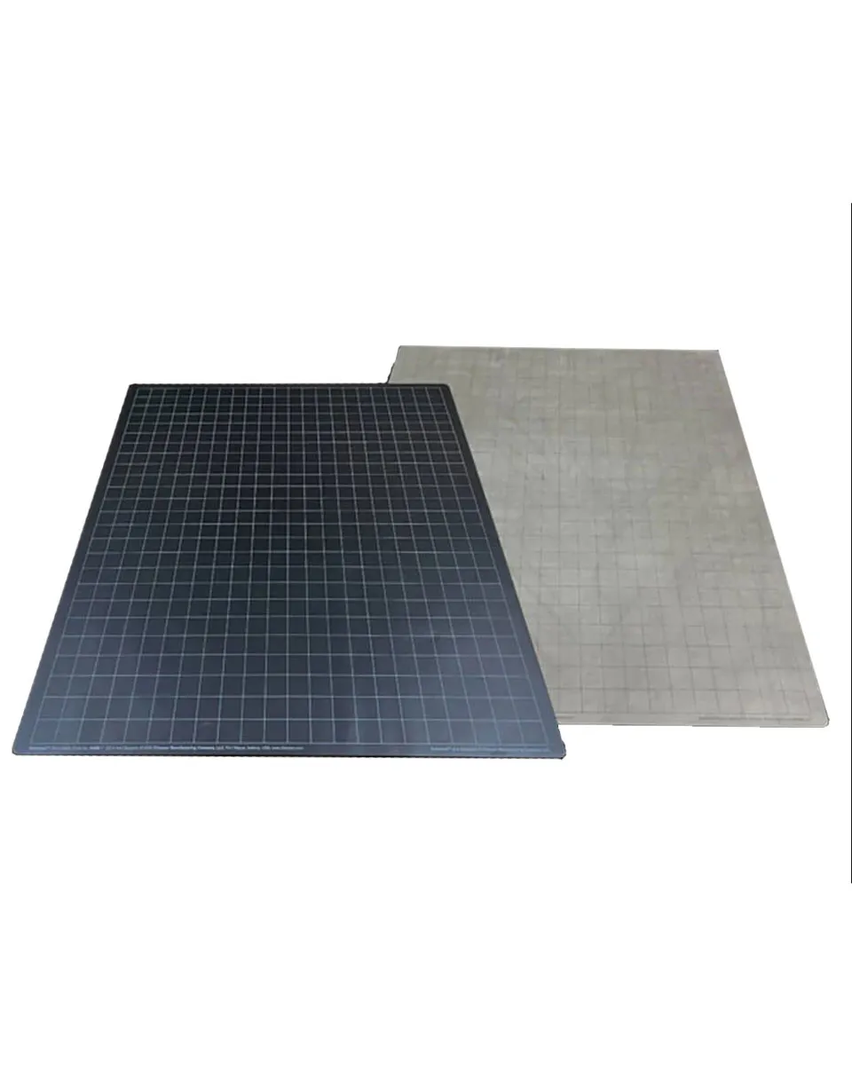 Podloga Chessex - Reversible Battlemat - Black-Grey Squares 