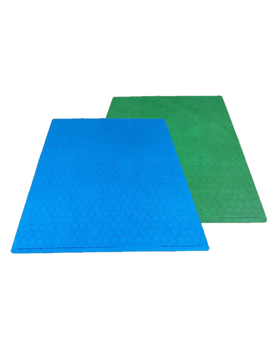 Podloga Chessex - Reversible Battlemat - Blue-Green Hexes 
