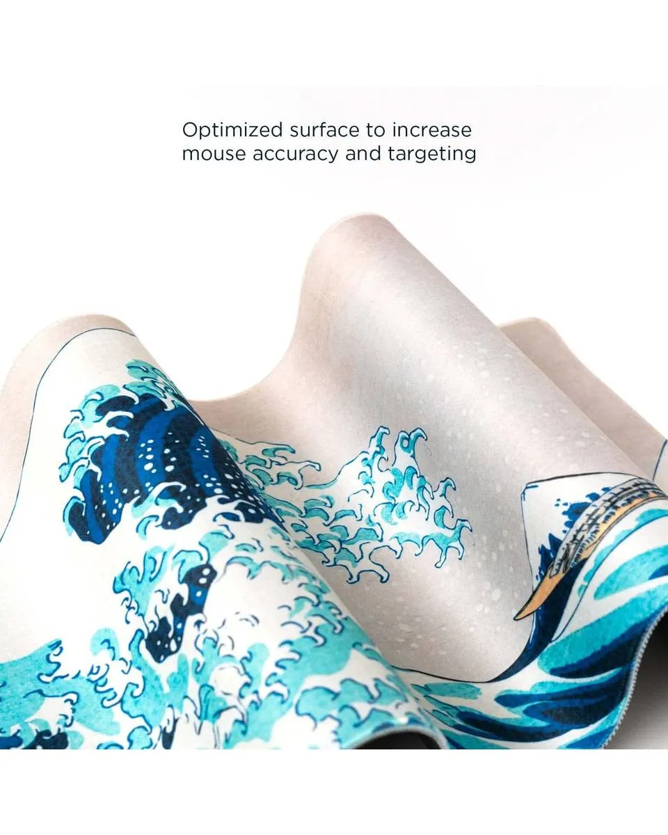 Podloga Japanese Art - The Great Wave of Kanagawa Hokusai - XL Desk Pad 