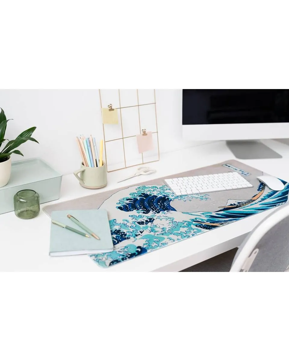 Podloga Japanese Art - The Great Wave of Kanagawa Hokusai - XL Desk Pad 
