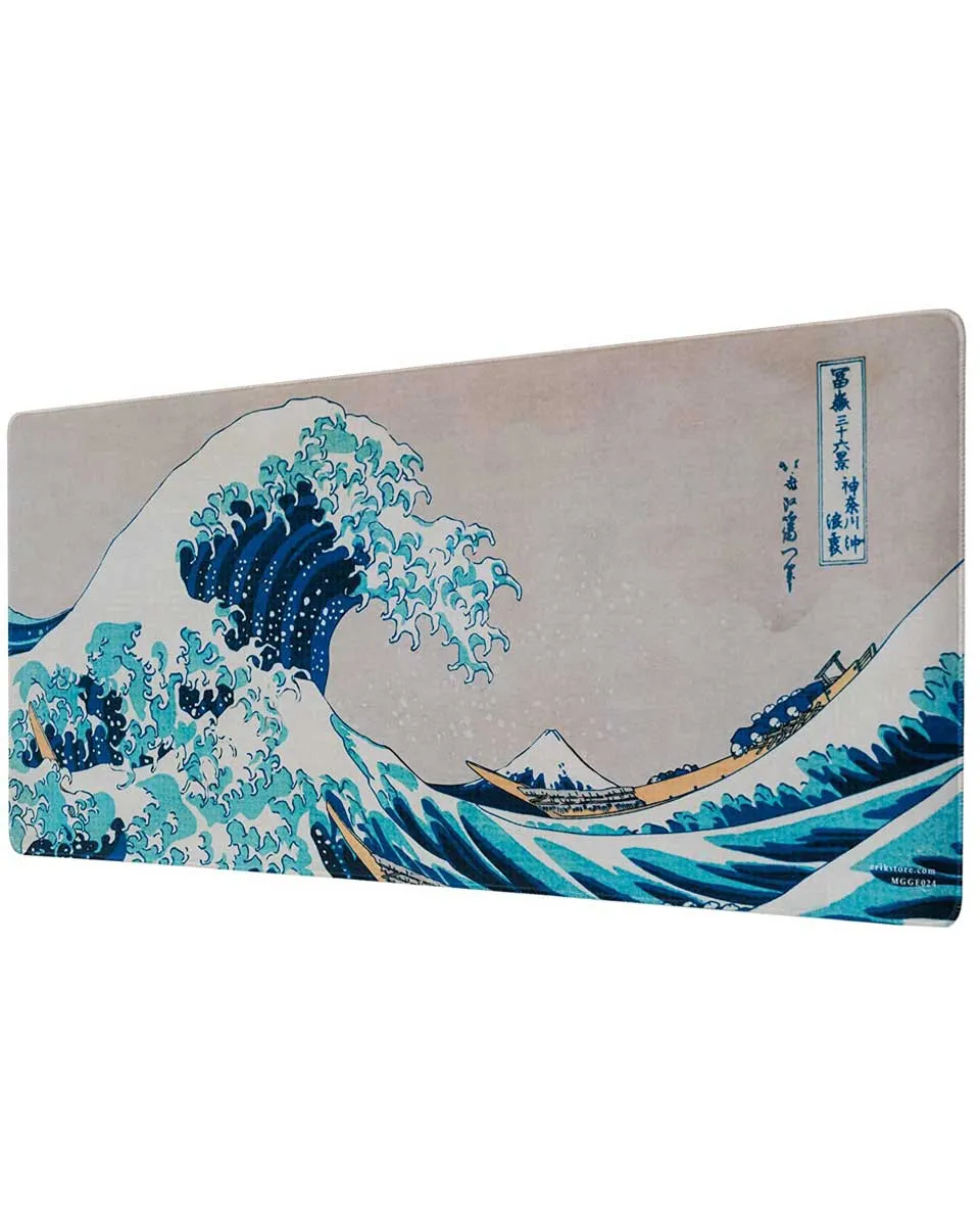 Podloga Japanese Art XL - The Great Wave Off Kanagawa Desk Pad 