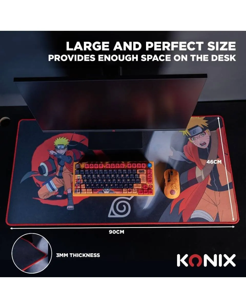 Podloga Konix - Naruto Shippuden - Naruto - XXL Pro Desk Mat 