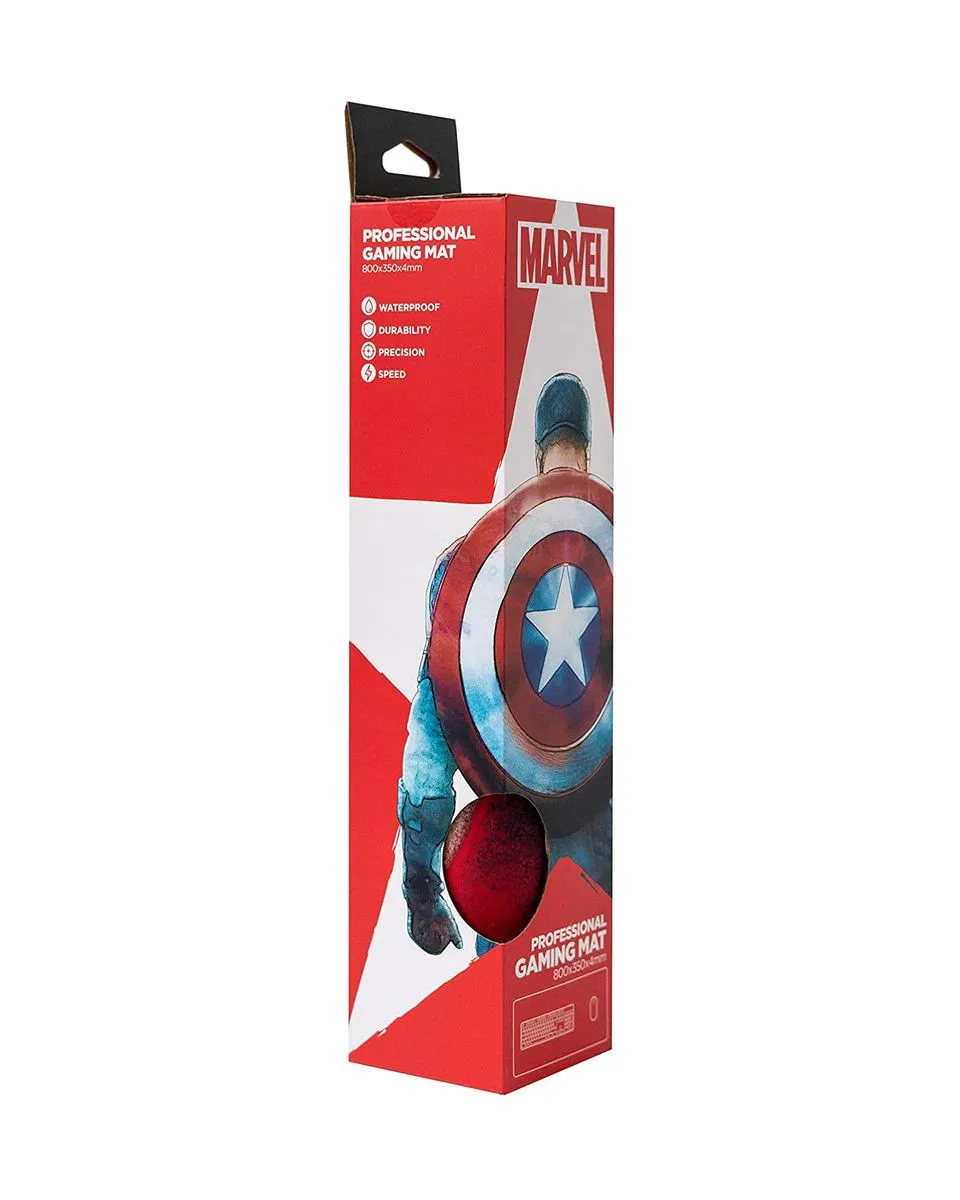 Podloga Marvel - Captain America - Shield - XL Desk Pad 