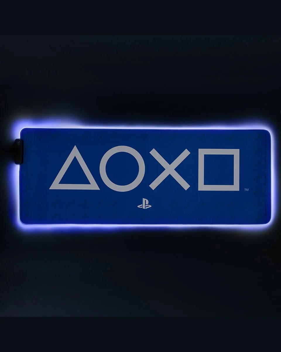 Podloga Paladone Playstation - Symbols - Light Up Desk Mat 