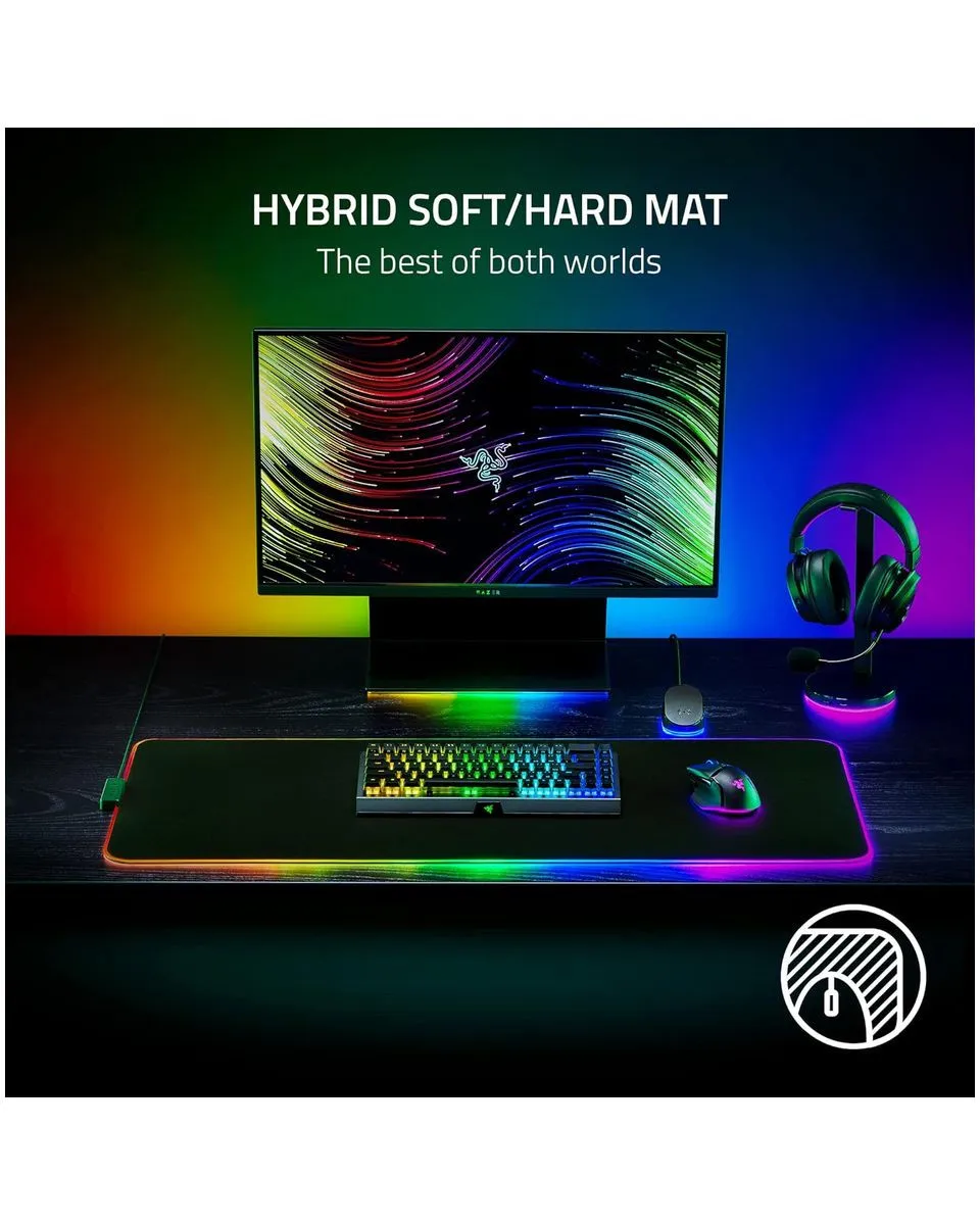 Podloga Razer Strider Chroma L Quartz 