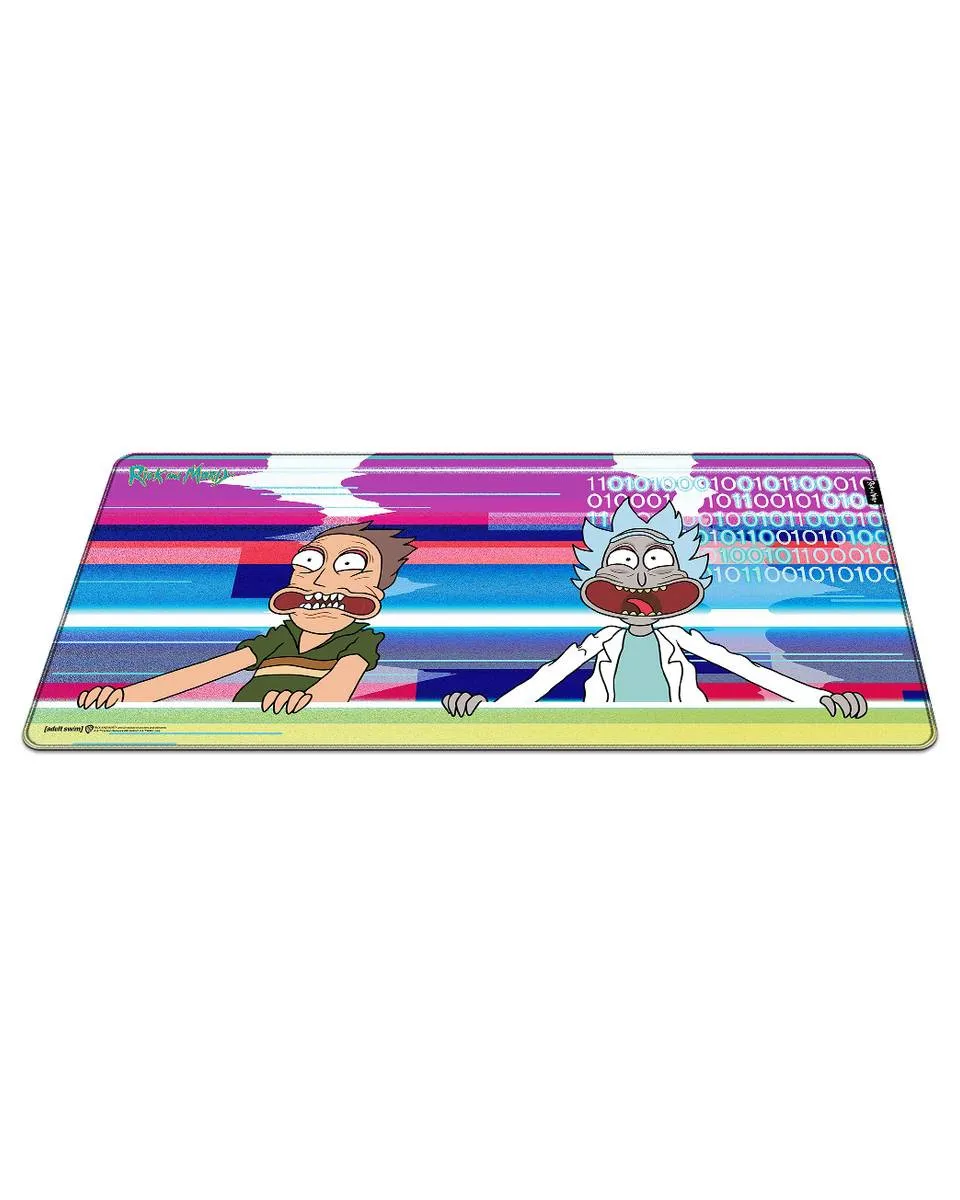 Podloga Rick and Morty - Glitched - XL Mousepad 