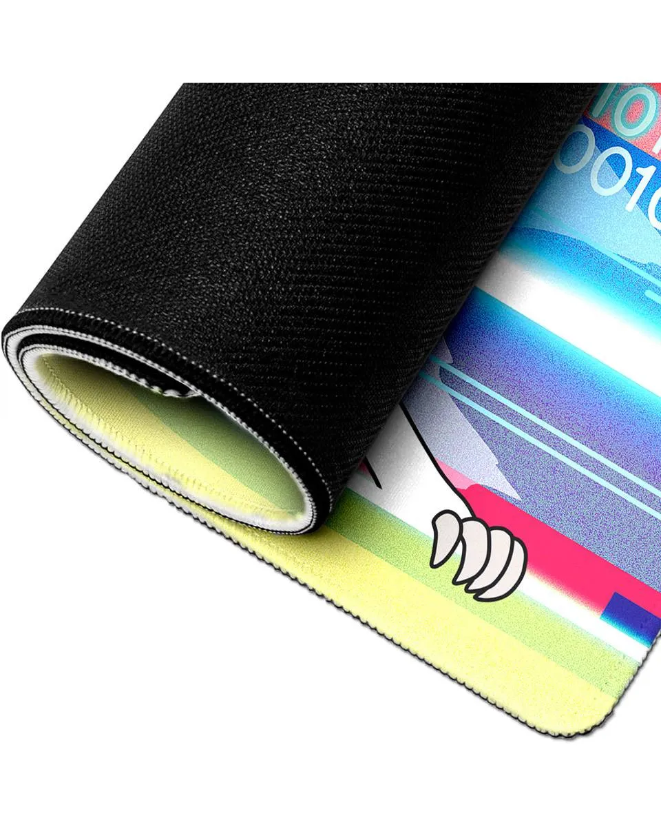 Podloga Rick and Morty - Glitched - XL Mousepad 