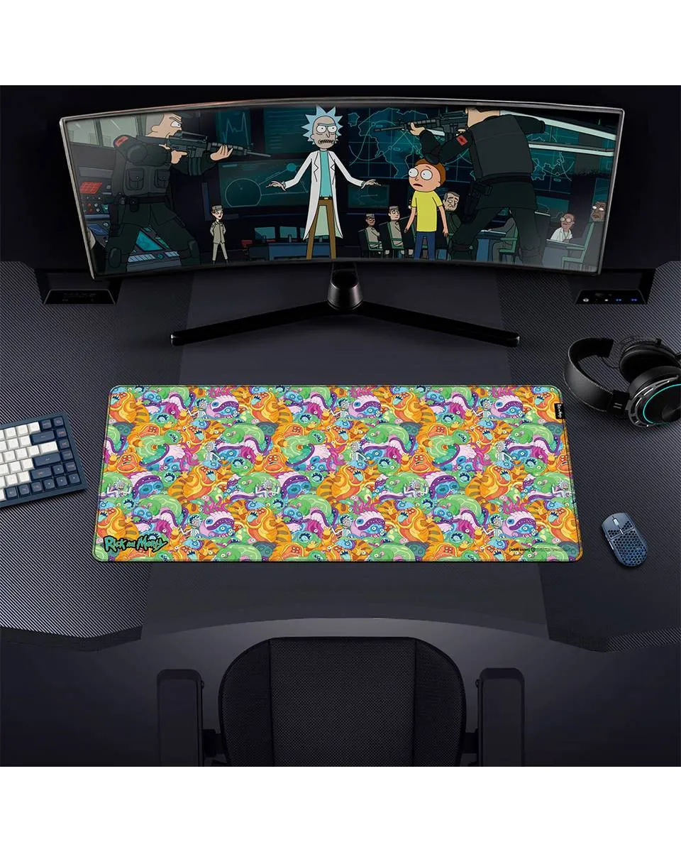 Podloga Rick and Morty - Monster Jam - XL Mousepad 