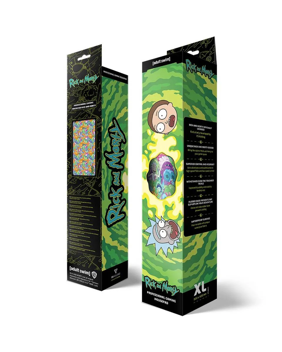 Podloga Rick and Morty - Monster Jam - XL Mousepad 