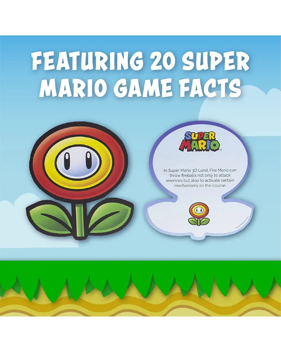 Podmetač za čaše Paladone - Super Mario - Fun Fact Coasters 