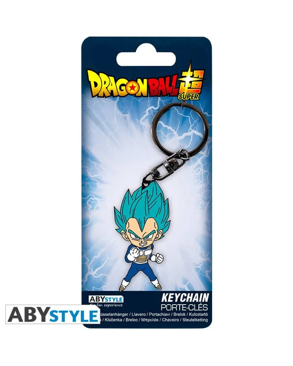 Privezak AbyStyle Dragon Ball Super - PVC Keychain - Vegeta Saiyan Blue 