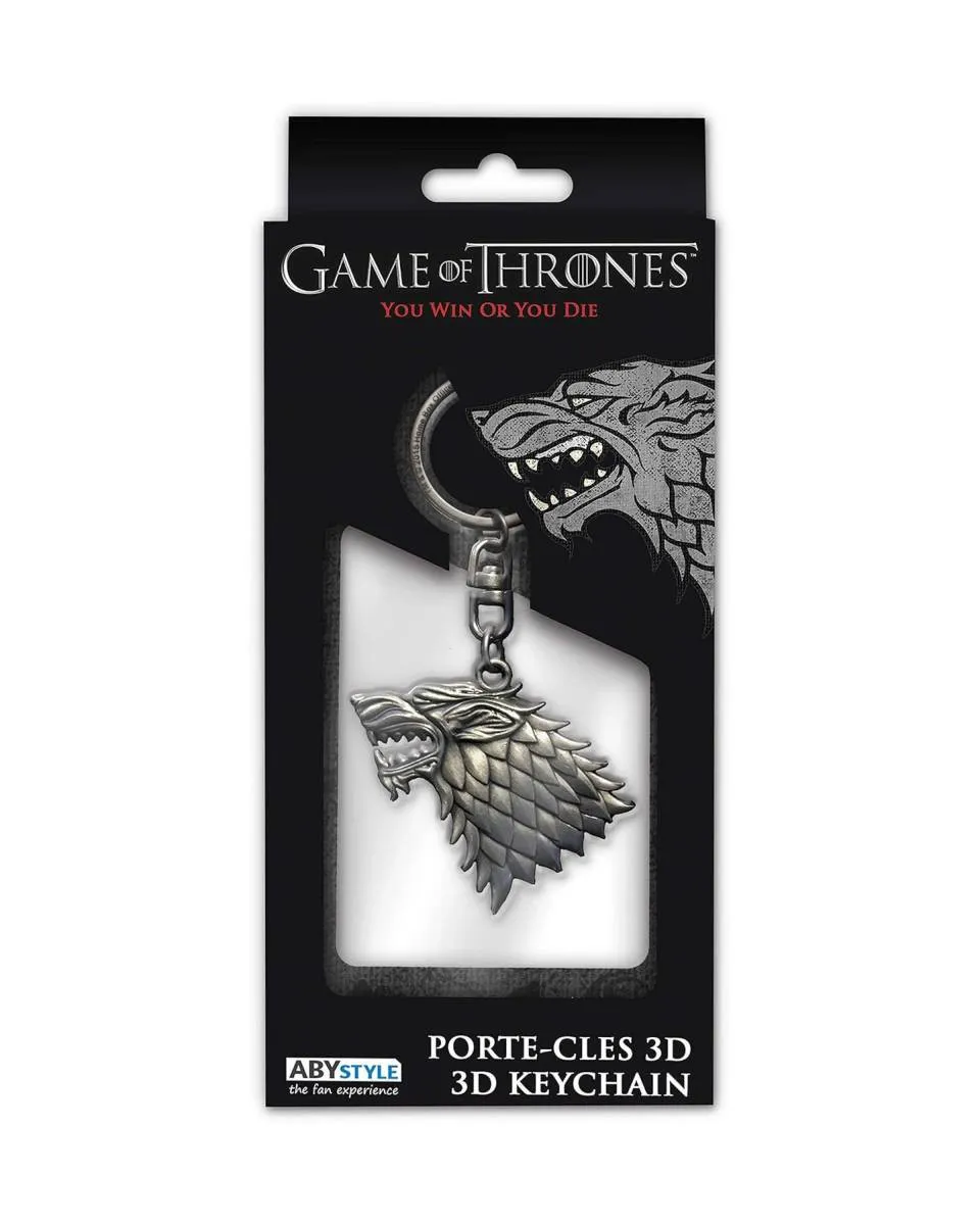 Privezak AbyStyle Game Of Thrones - Stark 3D 