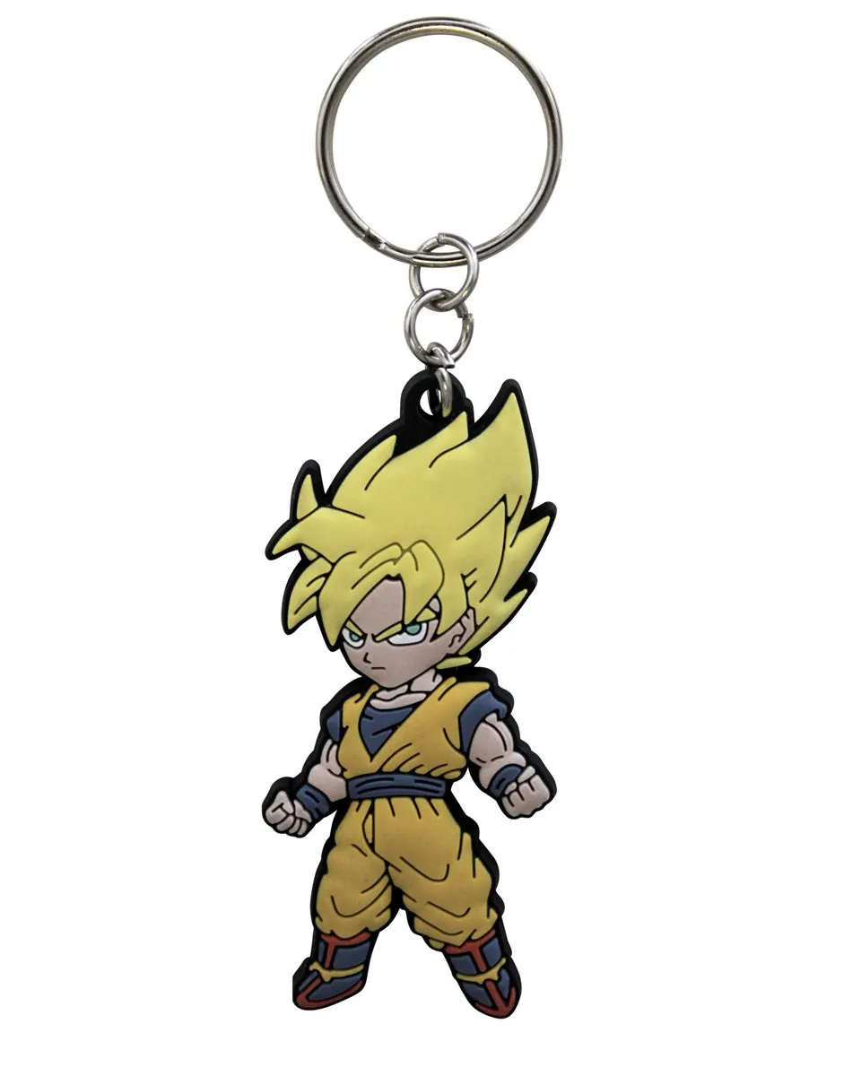 Privezak Dragon Ball Z - PVC Keychain - Goku Super Saiyan 