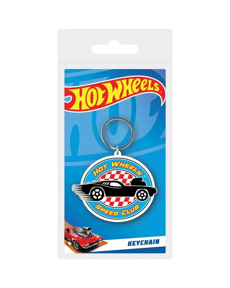 Privezak Hot Wheels - Rubber Keychain - Speed Club 