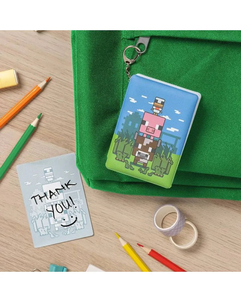 Privezak Notes Paladone - Minecraft - Mini Puffy Notepad Keyring 