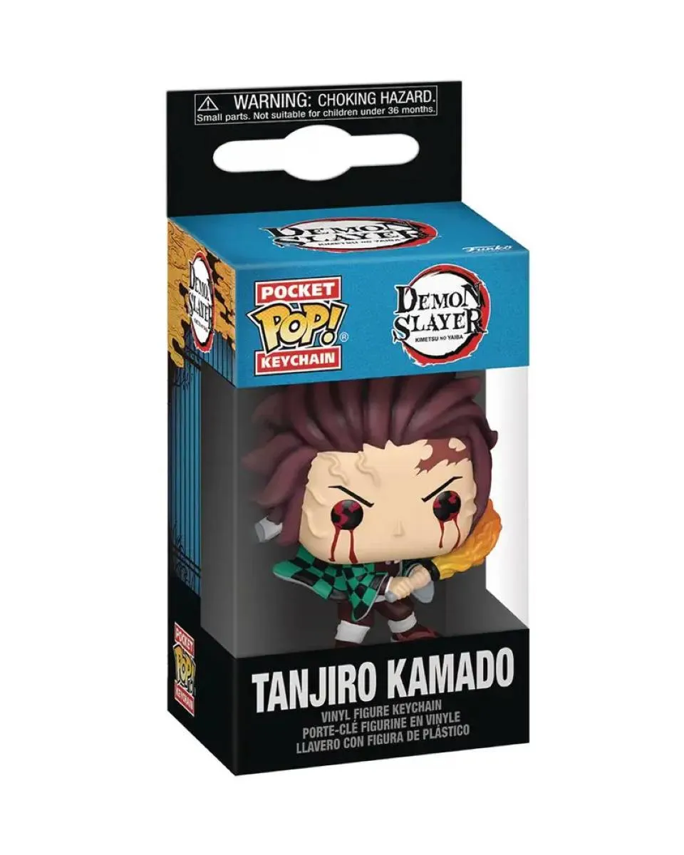 Privezak Pocket POP! - Demon Slayer Kimetsu no Yaiba - Tanjiro Kamado (Sun Breathing) 