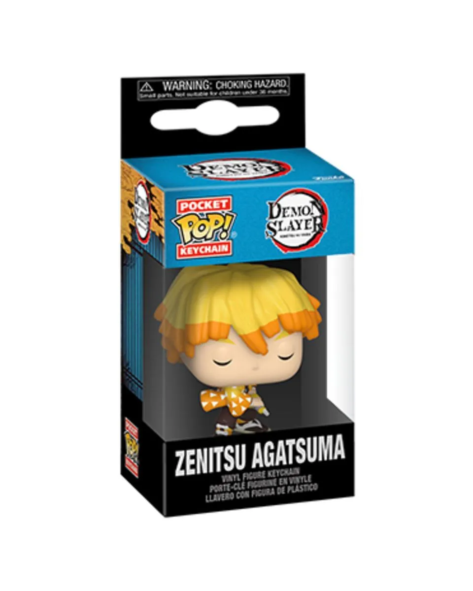 Privezak Pocket POP! - Demon Slayer - Zenitsu Agatsuma 