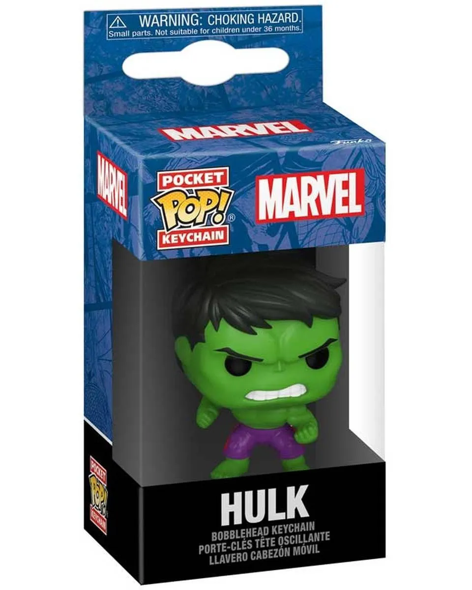 Privezak Pocket POP! Marvel - Hulk 