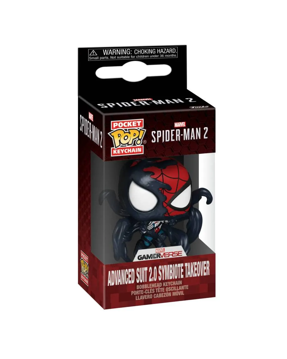 Privezak Pocket POP! - Marvel - Spider-Man - Advanced Suit 2.0 Symbiote Takeover 