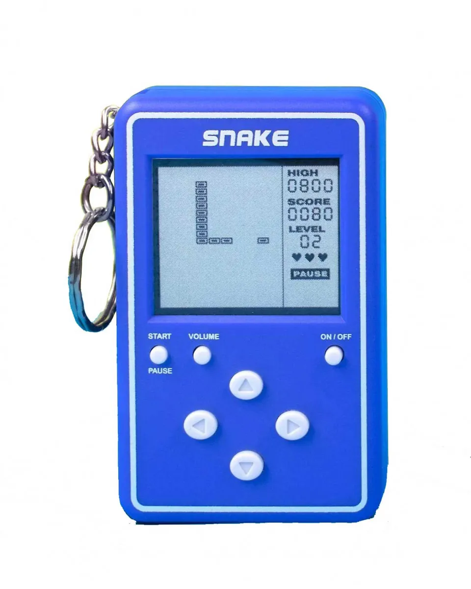 Privezak Snake - Mini Retro Handheld Video Game 