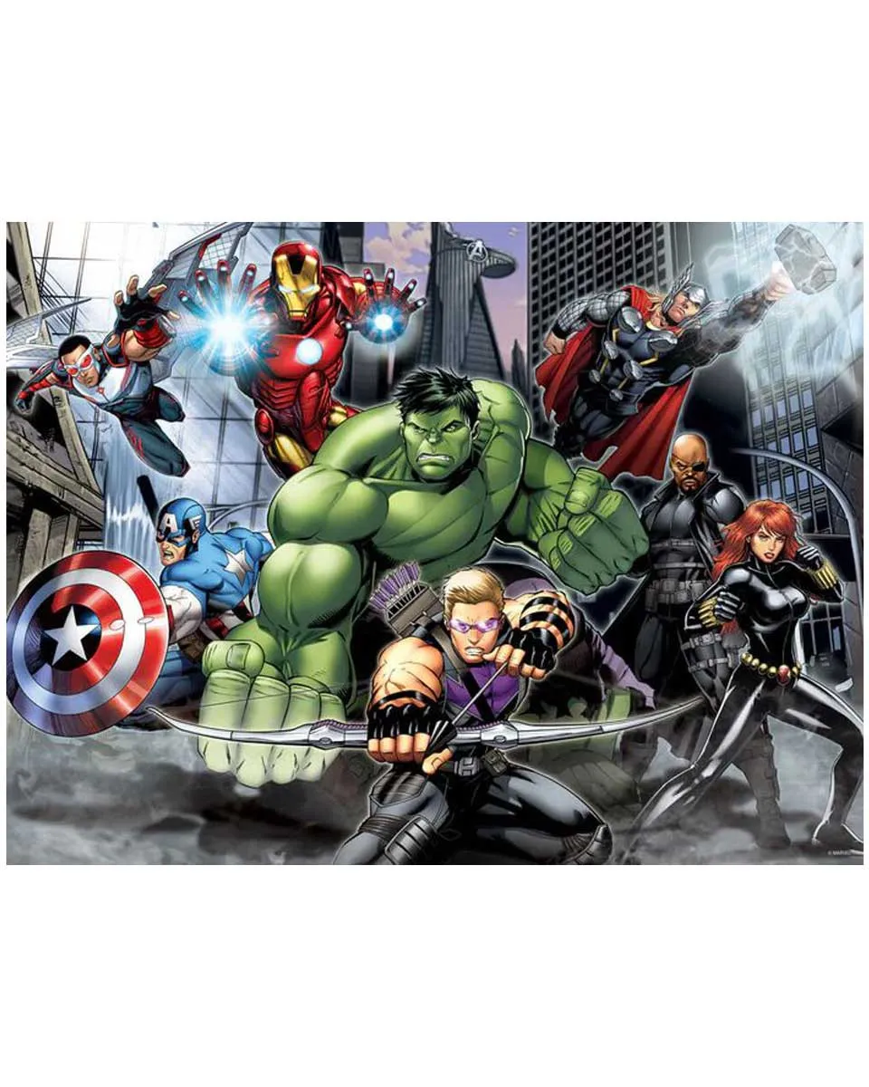 Puzzle 3D Avengers Battle 