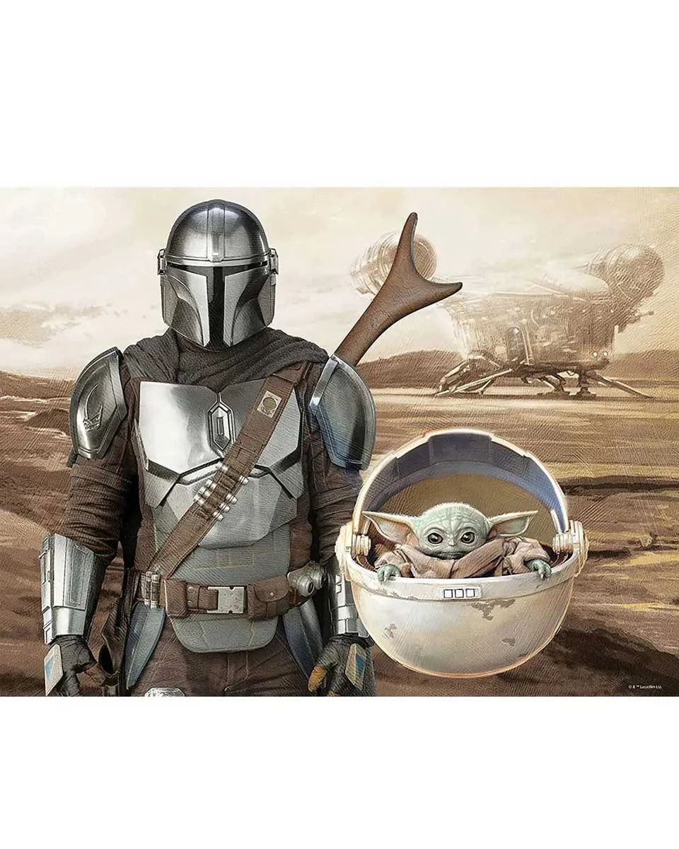 Puzzle 3D SW The Mandalorian & Grogu 