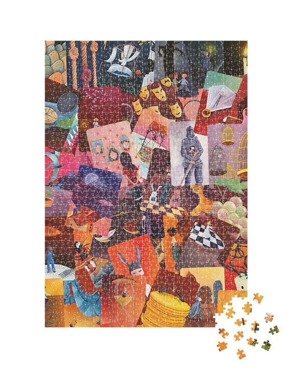 Puzzle Dixit - Red Mishmash 