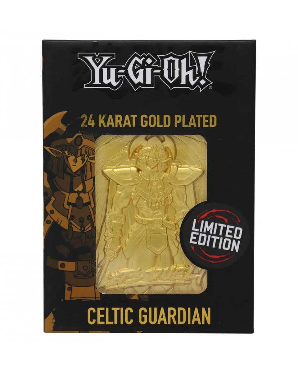 Replika Card Yu-Gi-Oh! - Celtic Guardian (Gold Plated) - Limited Edition 