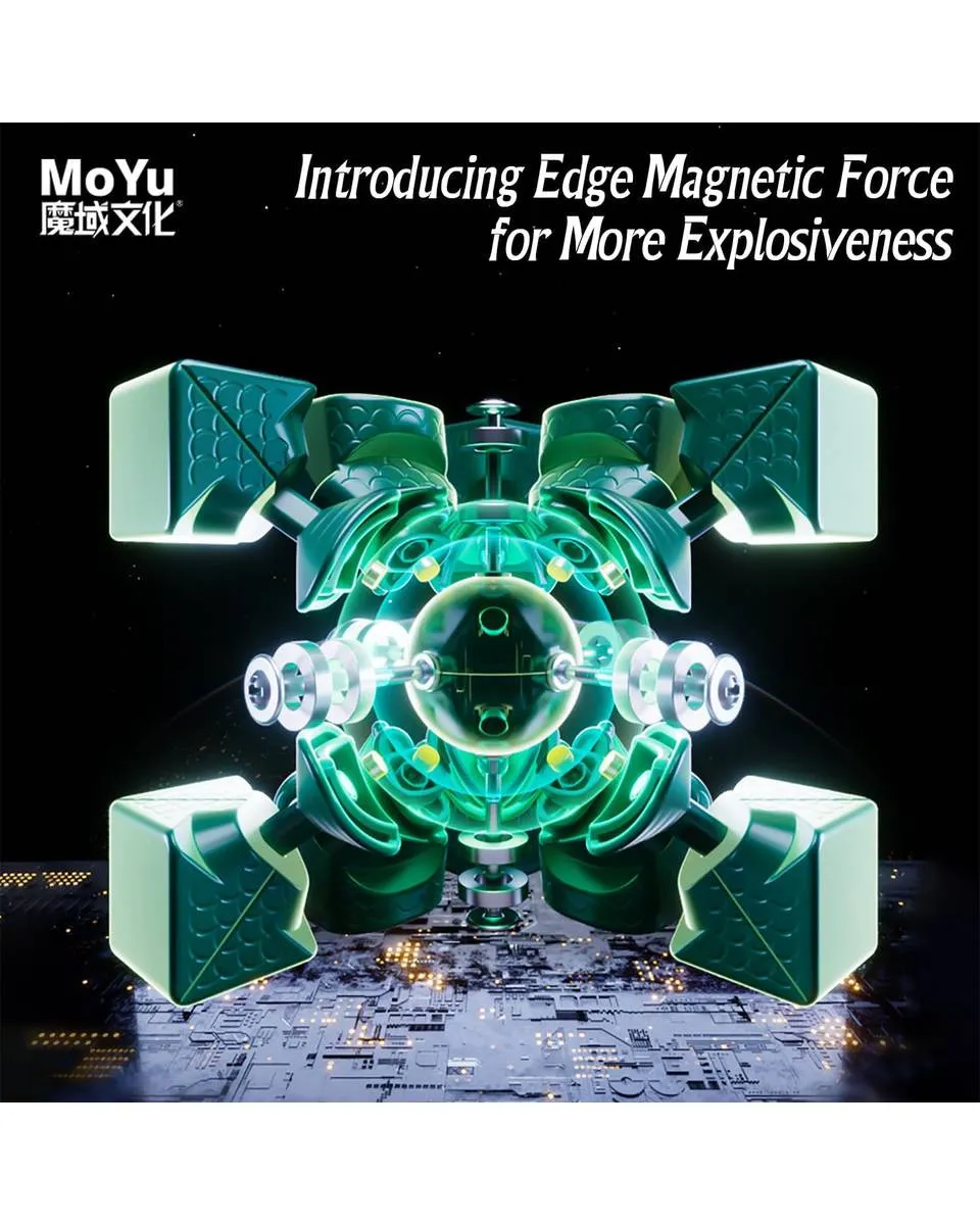 Rubikova kocka - MoYu Weilong WRM V9 3X3 Ball Core UV 