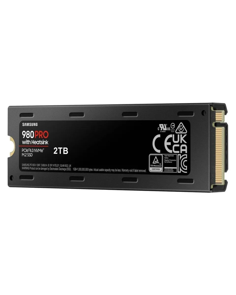SSD Samsung - 2TB M.2 NVMe MZ-V8P2T0CW 980 Pro Series Heatsink 