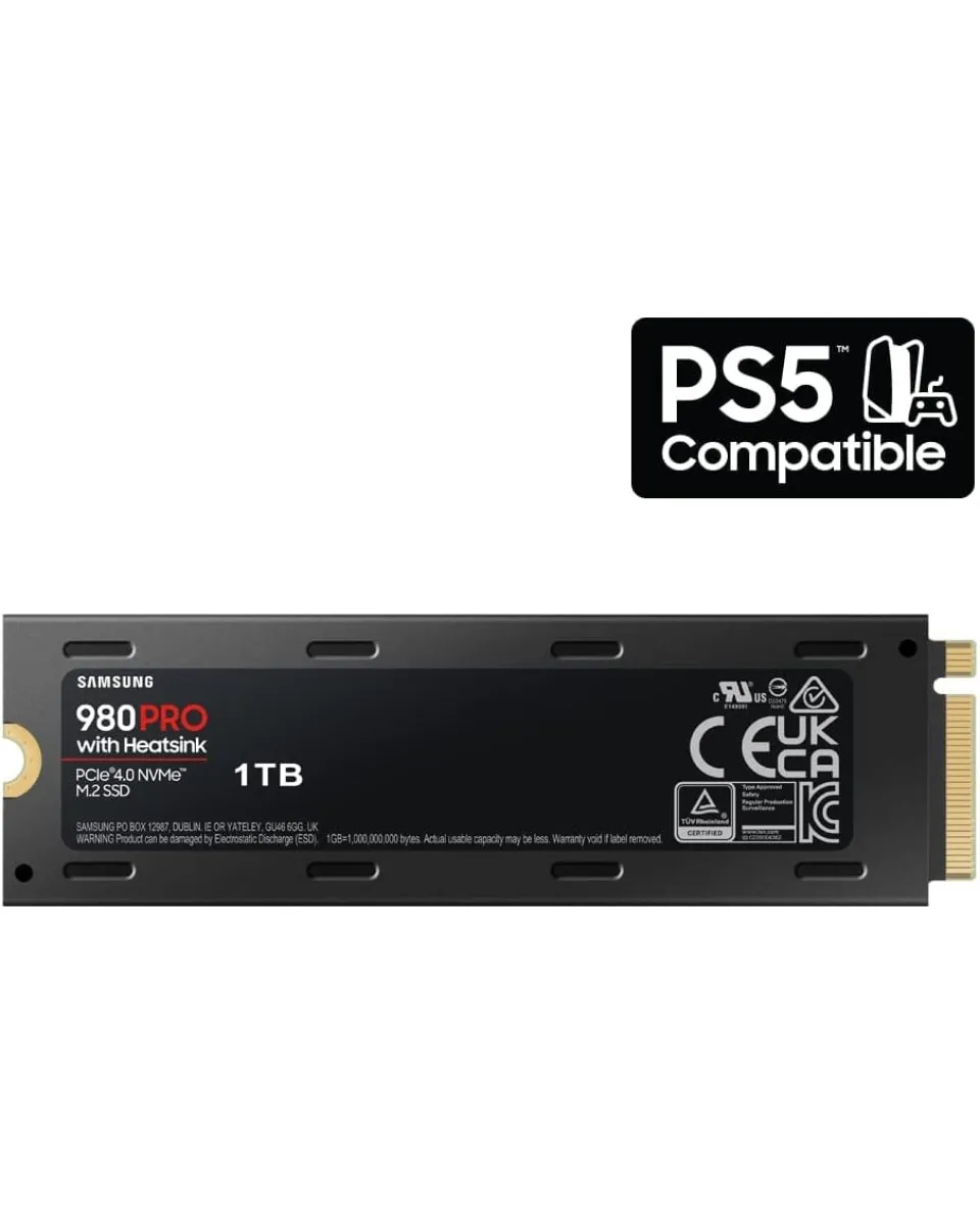 SSD Samsung - 980 Pro Series 1TB NVMe M.2 with Heatsink 