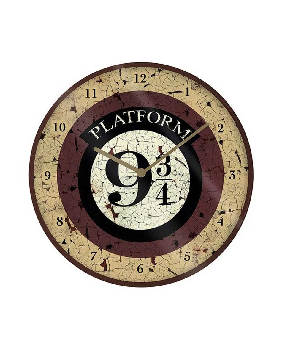 Sat Harry Potter - Platform 9 3/4 - Wall Clock 